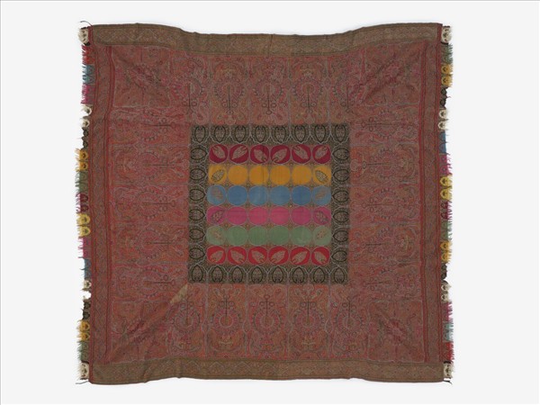 喀什米爾 毛織披肩