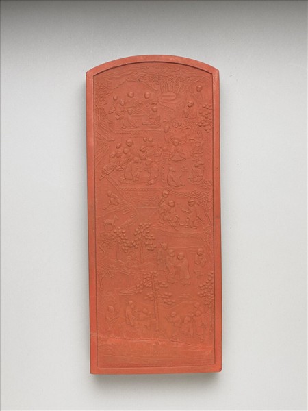 「東林蓮社」硃墨