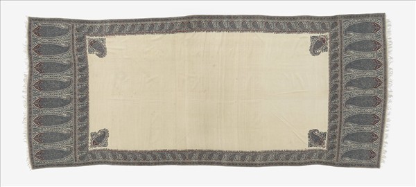 喀什米爾 毛織披肩