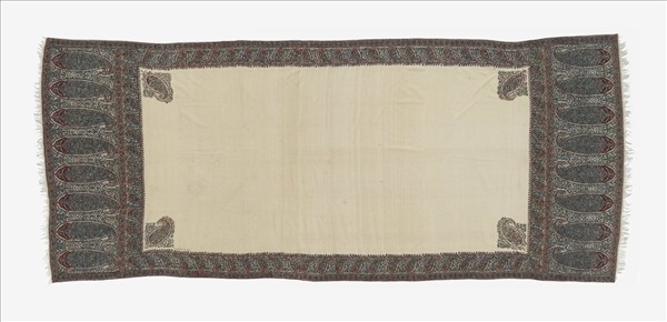 喀什米爾 毛織披肩