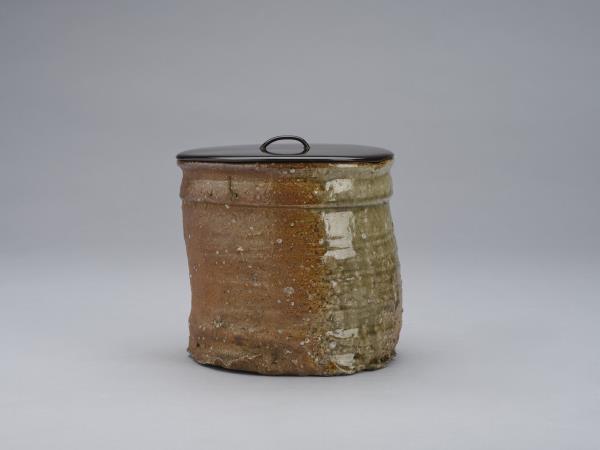 日本桃山時代信樂窯一重口水罐- 故宮