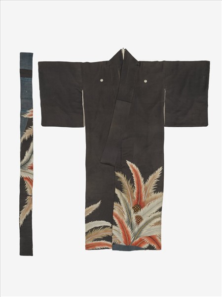 日本 友禪染和服