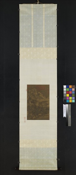 元人買魚沽酒圖　軸