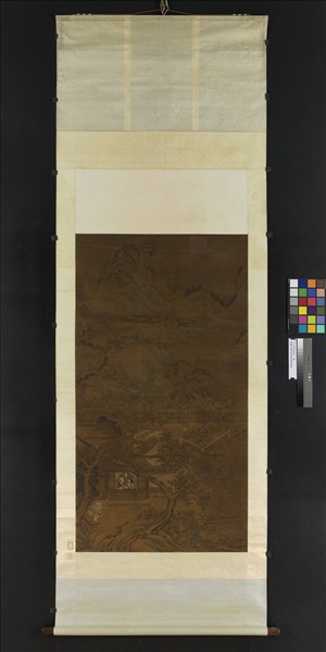 元人寒林茗話　軸