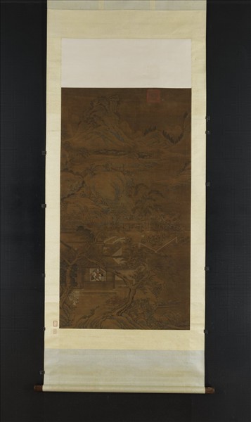 元人寒林茗話　軸