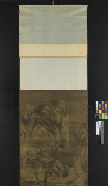 元人太行雪霽圖　軸