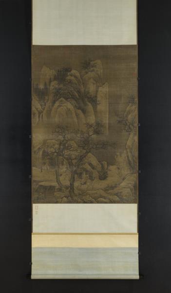 元人太行雪霽圖　軸