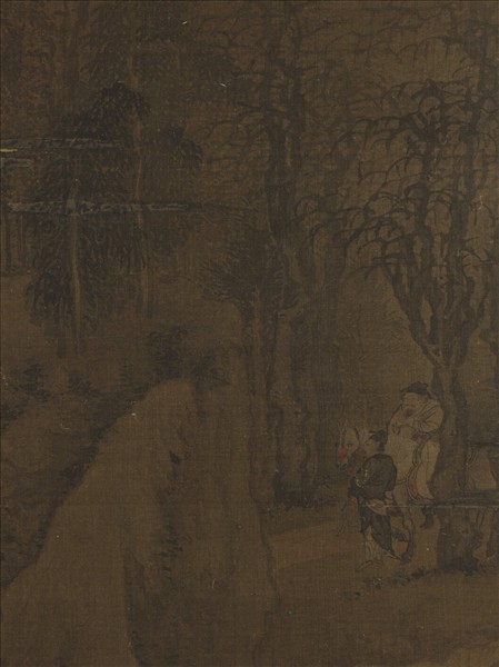 元人畫山水　軸