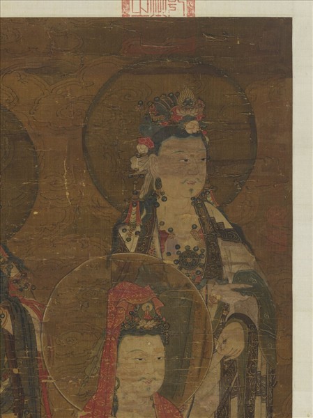 元人說經圖　軸