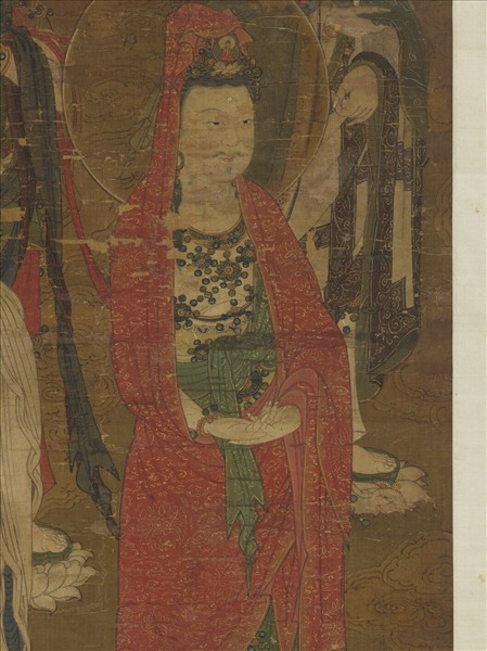 元人說經圖　軸