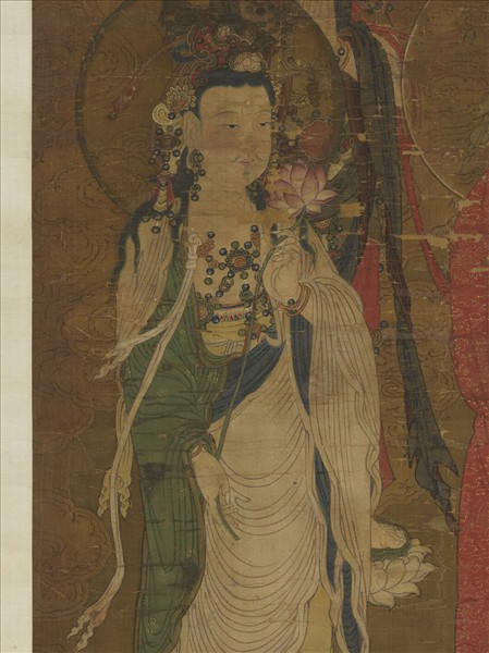 元人說經圖　軸