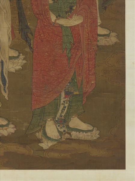 元人說經圖　軸