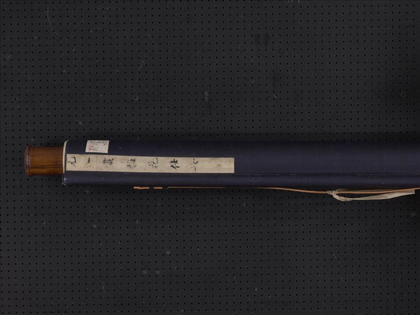 元人畫梅花仕女　軸