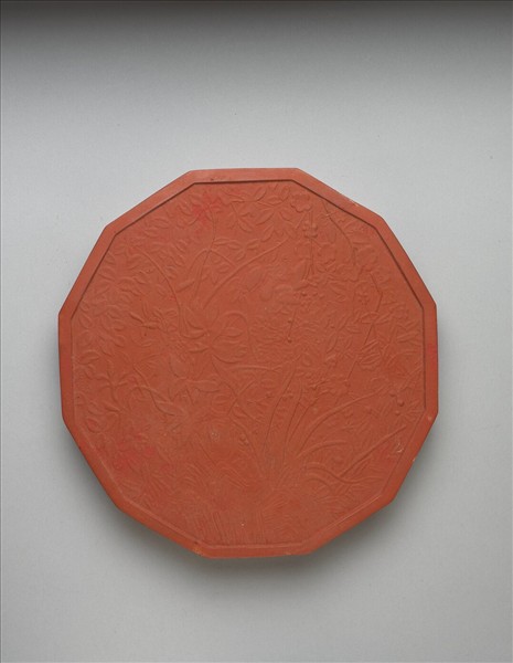 「七香圖」硃墨