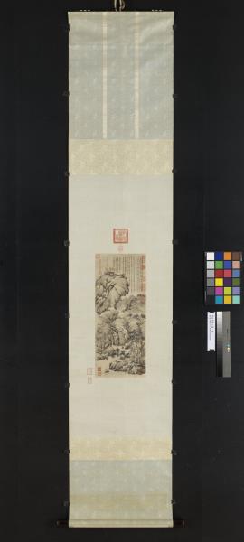 明徐賁蜀山圖　軸