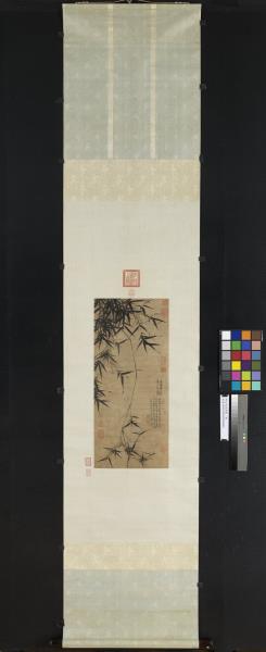 明王紱淇渭圖　軸