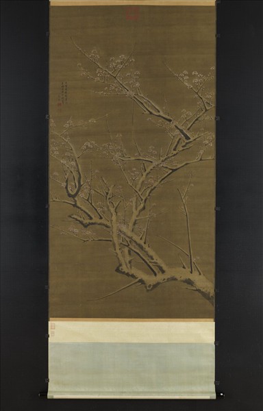 明陸復梅花　軸