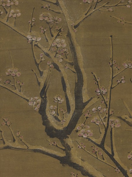 明陸復梅花　軸