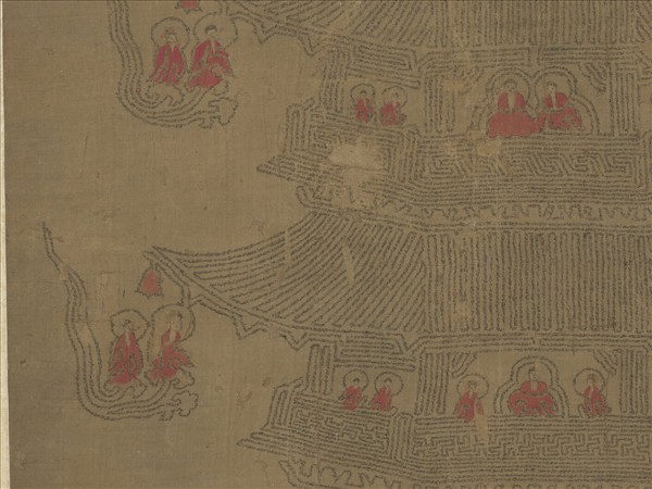 明人書法華經塔　軸