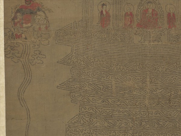 明人書法華經塔　軸