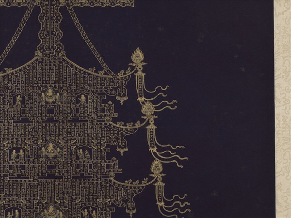 清于敏中書金剛經塔　軸