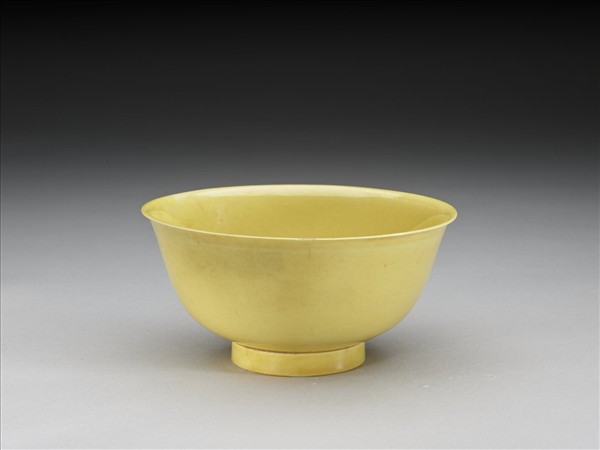 黃釉碗