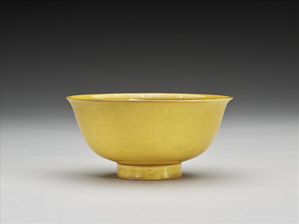 黃釉碗