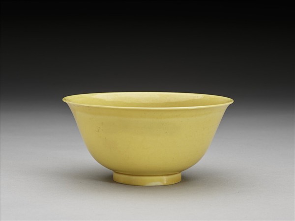 黃釉碗