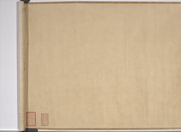 明趙汝殷風林群虎圖　卷