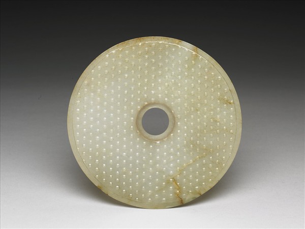 乳釘紋璧（經後代改製）