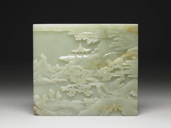 玉溪橋送別插屏