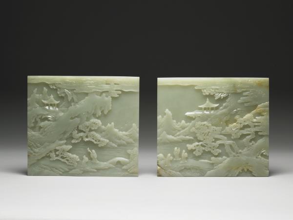 玉溪橋送別插屏