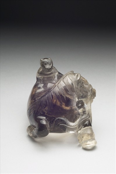 髮晶雕馬上封侯