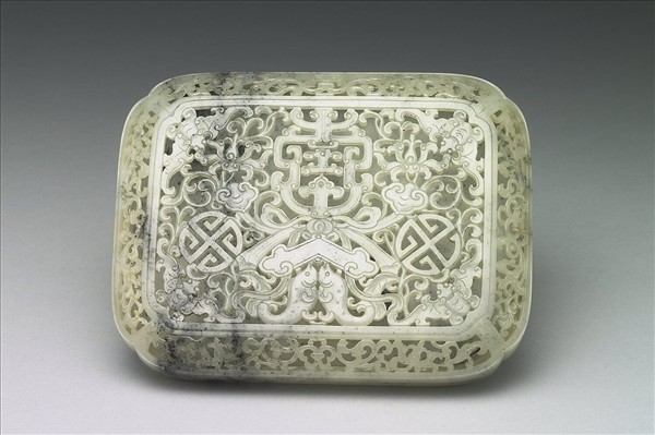 玉鏤空盒