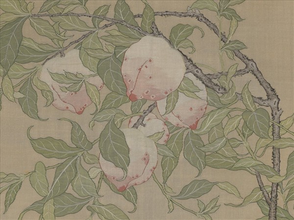 清緙絲群芳祝壽　軸