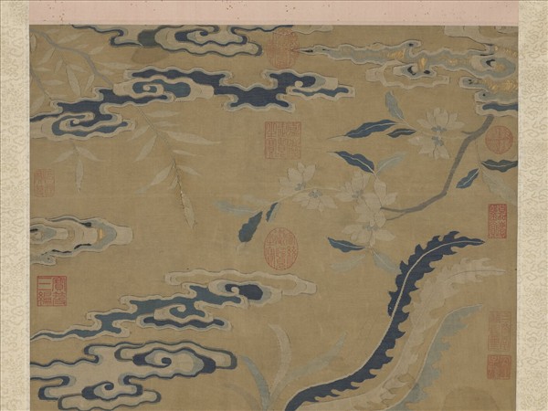 宋緙絲和鳴鸞鳳圖　軸