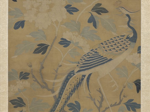 宋緙絲和鳴鸞鳳圖　軸