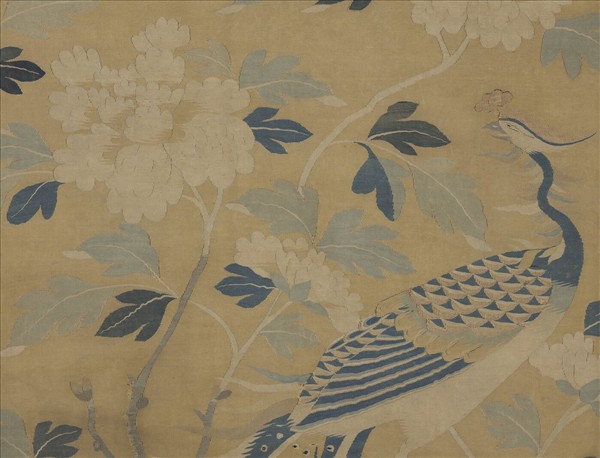 宋緙絲和鳴鸞鳳圖　軸