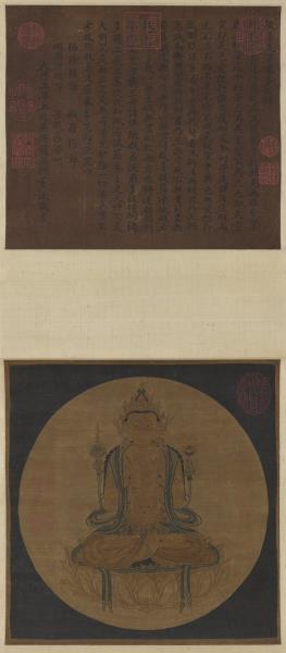 宋緙絲觀自在菩薩　軸