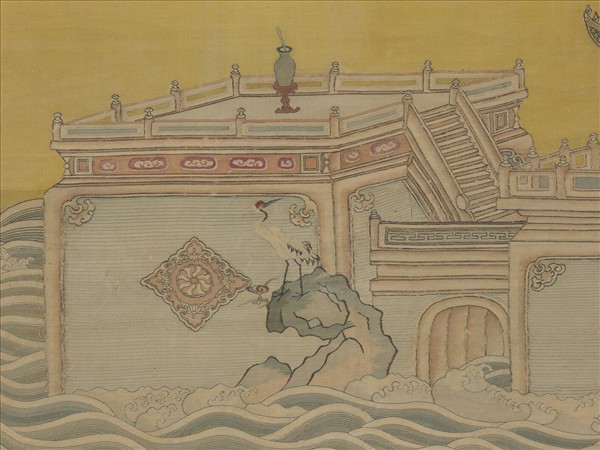 明緙絲海屋添籌　軸