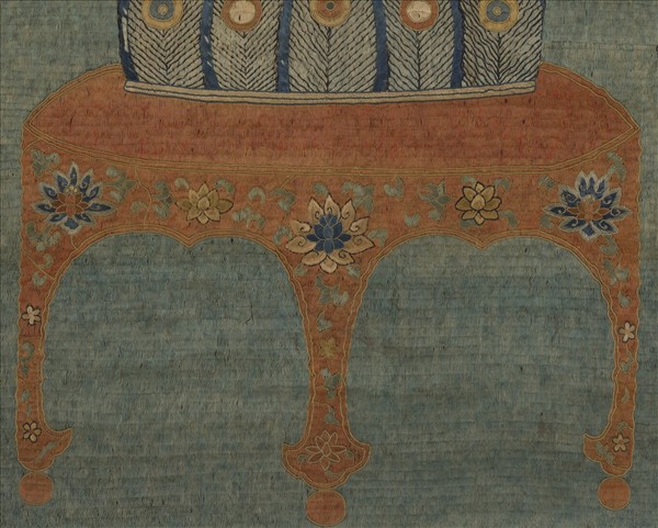 宋繡菊花廉（一）　軸