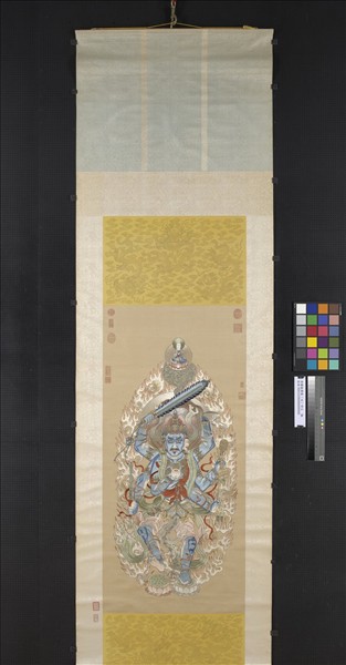 清繡線佛像（四）明王　軸