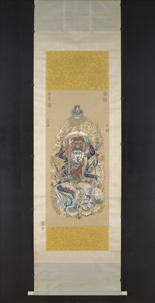 清繡線佛像（八）明王　軸