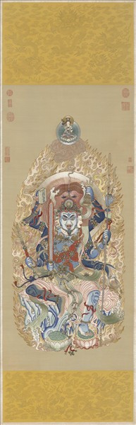 清繡線佛像（八）明王　軸