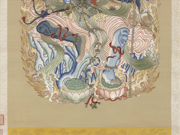 清繡線佛像（八）明王　軸