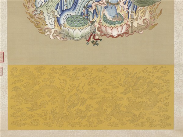 清繡線佛像（八）明王　軸