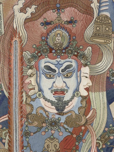 清繡線佛像（八）明王　軸