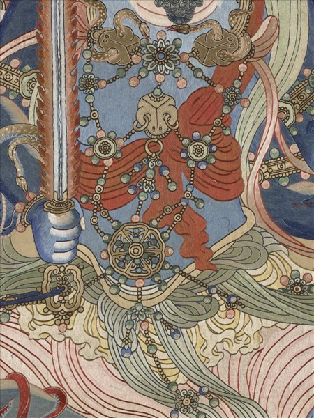 清繡線佛像（八）明王　軸