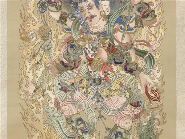 清繡線佛像（十一）明王　軸