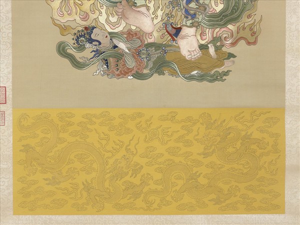 清繡線佛像（十一）明王　軸